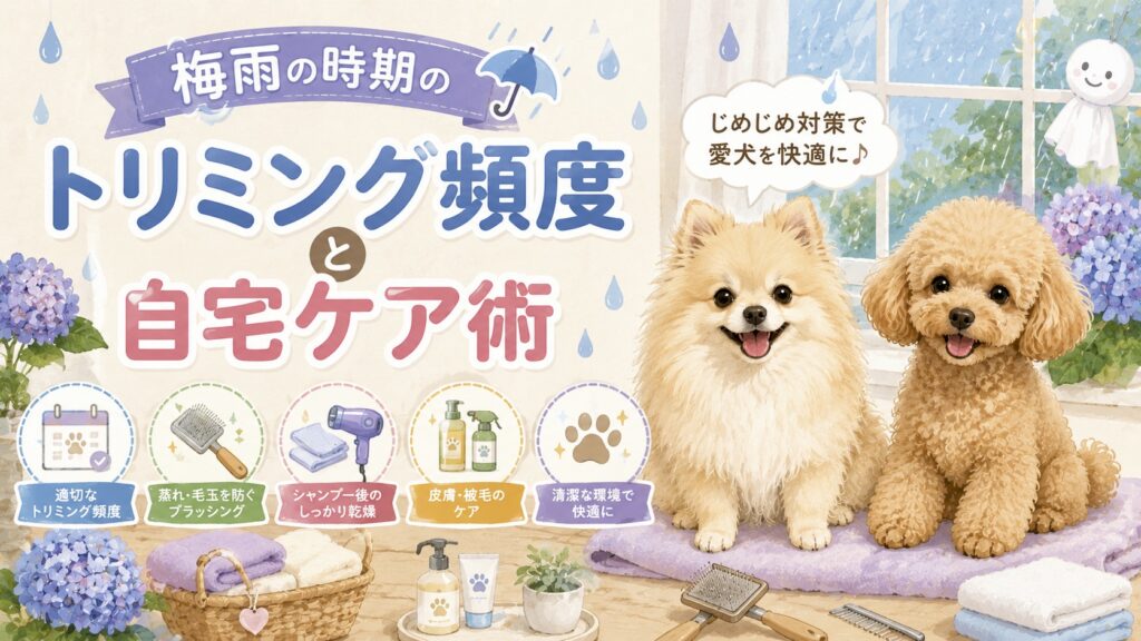 梅雨時期のケア術